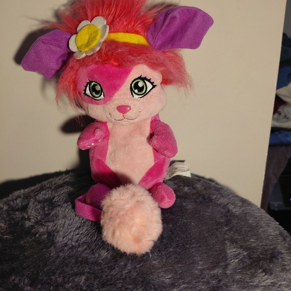 Vintage Popples Bubbles Stuffed Animal 8 Inches
